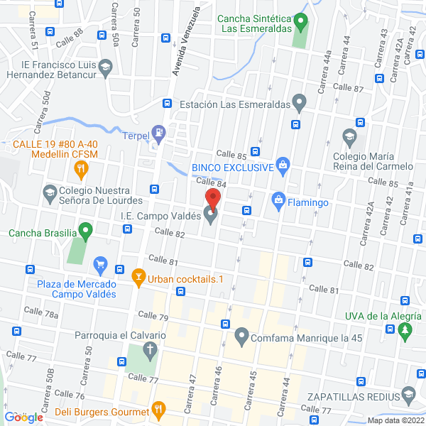Map of El Palacio Del Mango