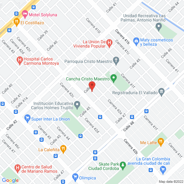 Map of Acabados Perdomo Vidal S.A.S.