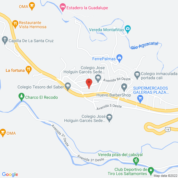 Map of Droguería Villa Del Mar