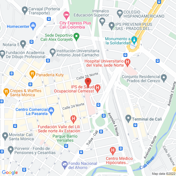 Map of Cafe Mulato Organico S.A.S.