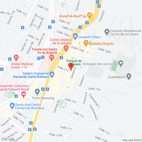 Map of Flores De Pueblo Viejo S.A.S.