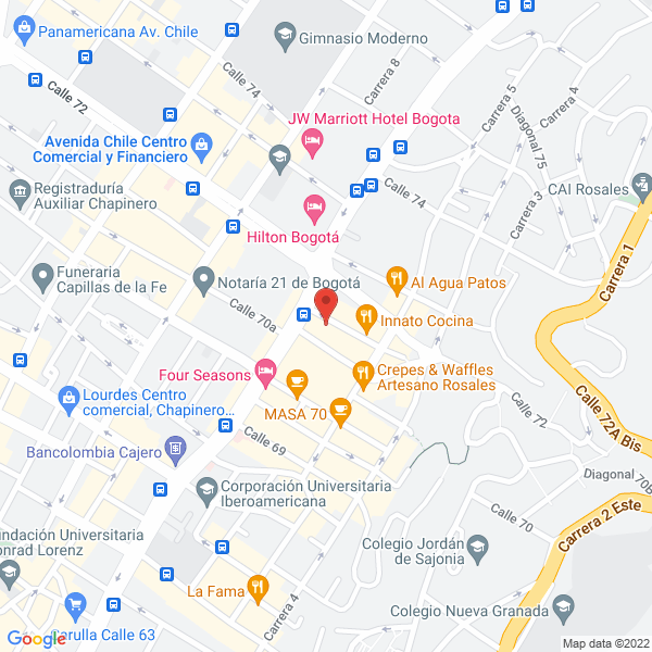 Map of Planeta Rica Producciones S.A.S.