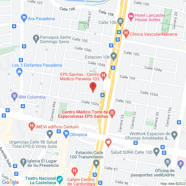 Map of Serviactiva Soluciones Administrativas S.A.S.
