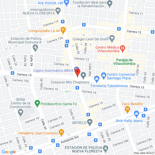 Map of Tropimascotas