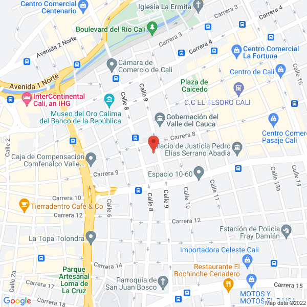 Map of Librería España