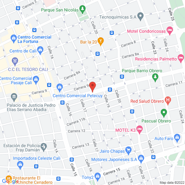 Map of Floristeria Y Eventos Florescali