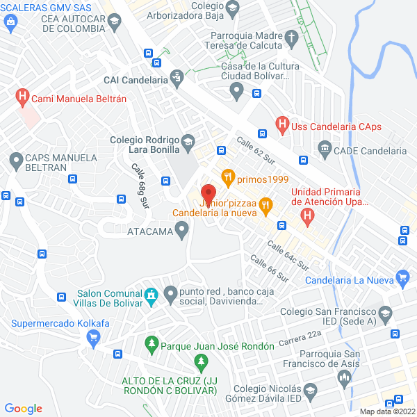 Map of Droguería Life