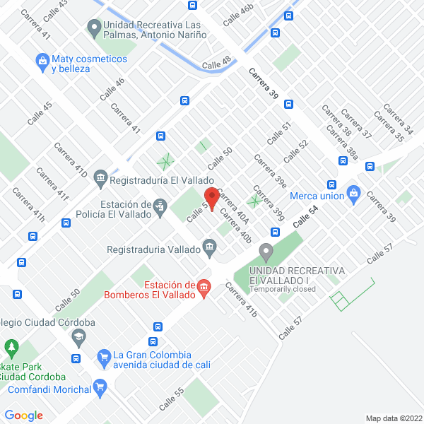 Map of Modulares Js