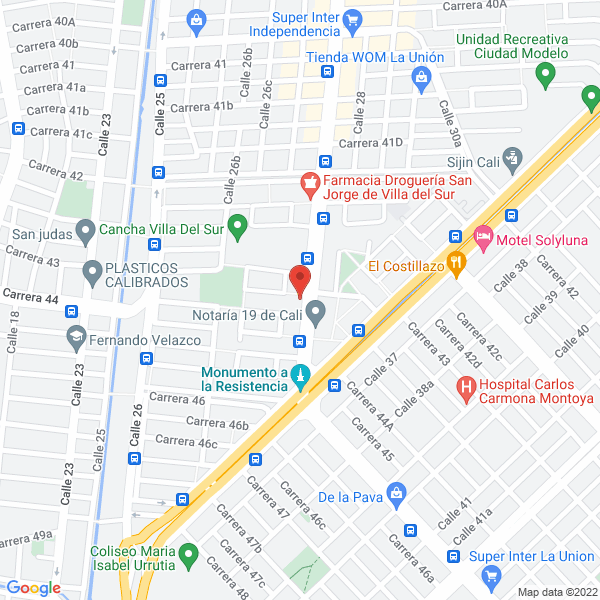 Map of Asialumpuertas Electrónicas