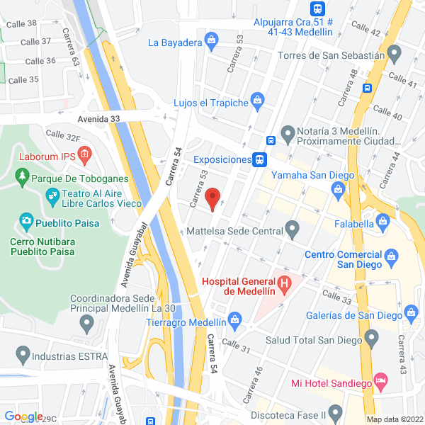 Map of Polo Textiles S.A.S
