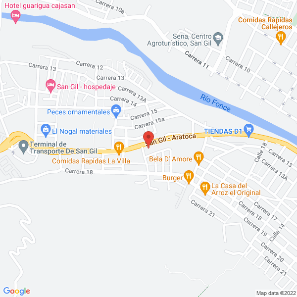 Map of Automotores Y Camperos
