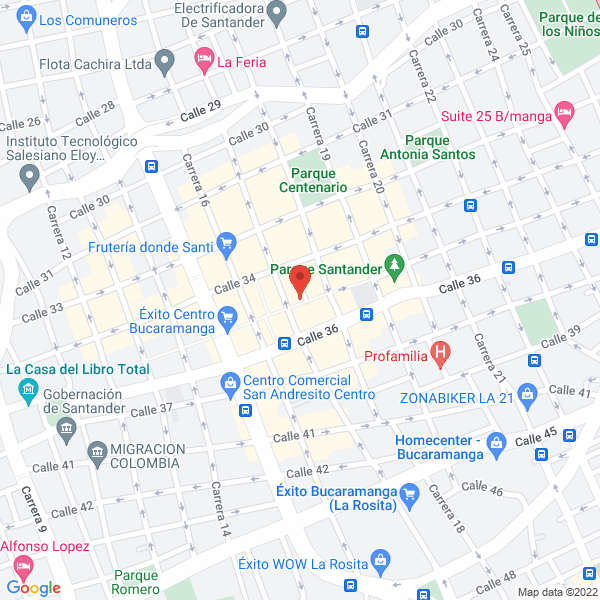 Map of Kanady Store