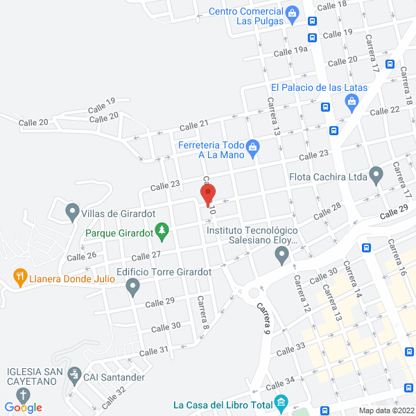 Map of Torno Máquinas