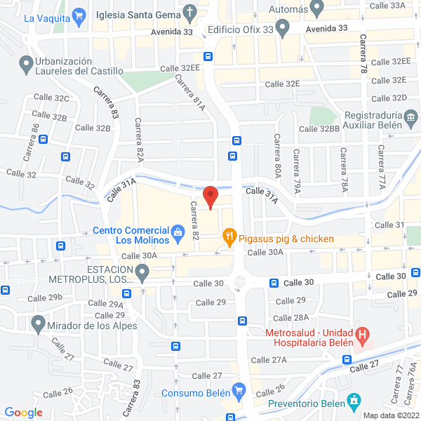 Map of Abstracto Arquitectura S.A.S.