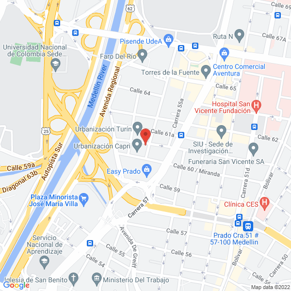 Map of Elevadores Jd S.A.S.