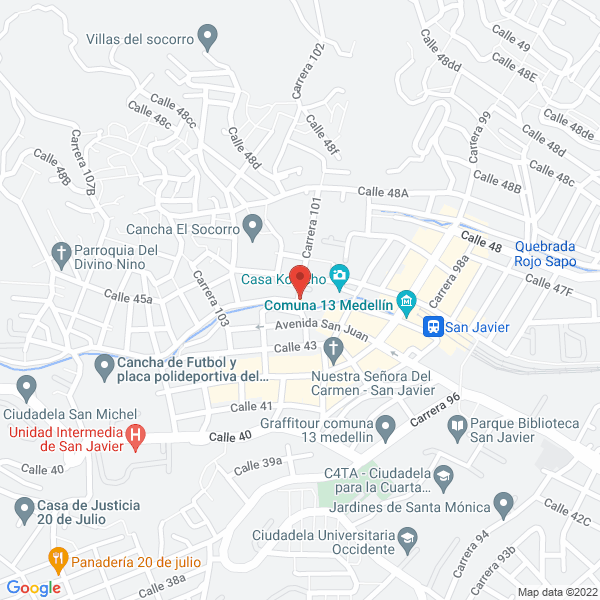 Map of G. Y C. Proyectamos S.A.S.