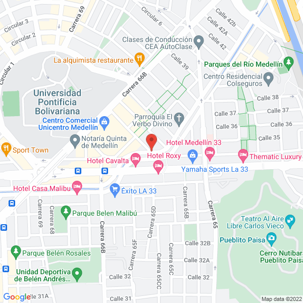 Map of García & Yepes Abogados S.A.S.