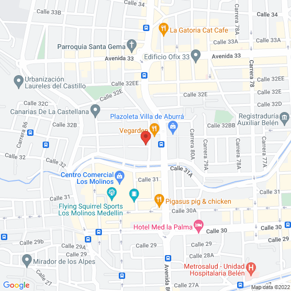 Map of Genesis Marketing S.A.S.