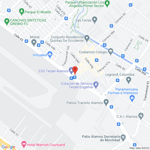 Map of Glovel S Ferre-Mas S.A.S.