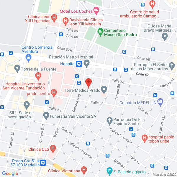 Map of Gratam S.A.S.