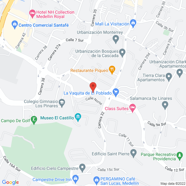 Map of Gregario Cycling S.A.S.