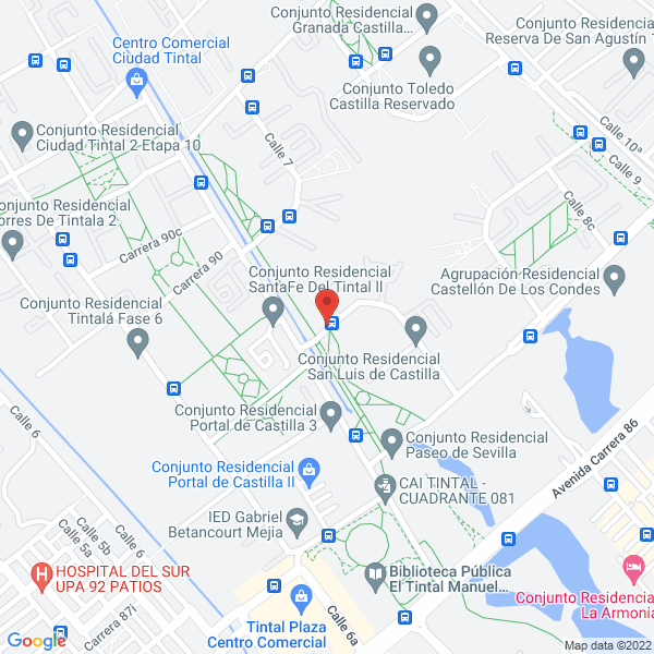 Map of Grupo Anglohmar S.A.S.