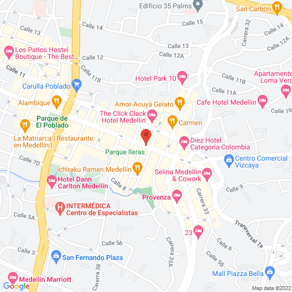 Map of Grupo Arum Sas