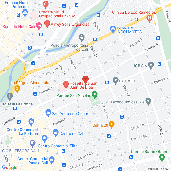 Map of Grupo Empresarial Digital D&L S.A.S