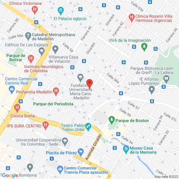 Map of Magna Suite Creativa S.A.S.