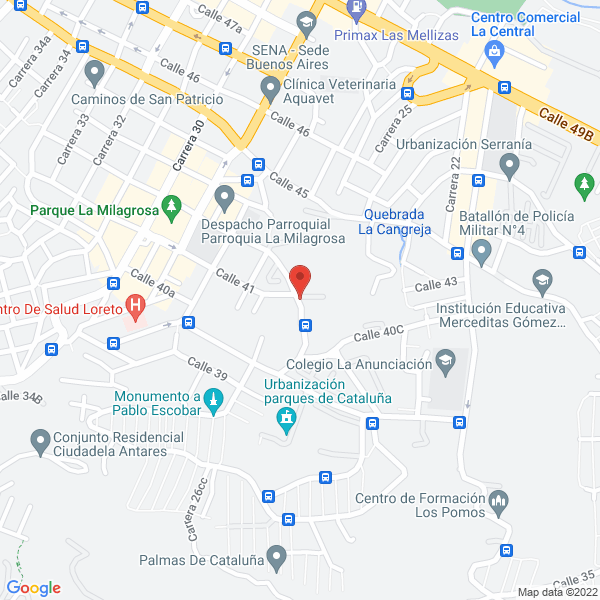Map of Mary Jane S.A.S.