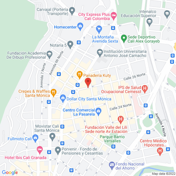 Map of Printing Supply S.A.S.