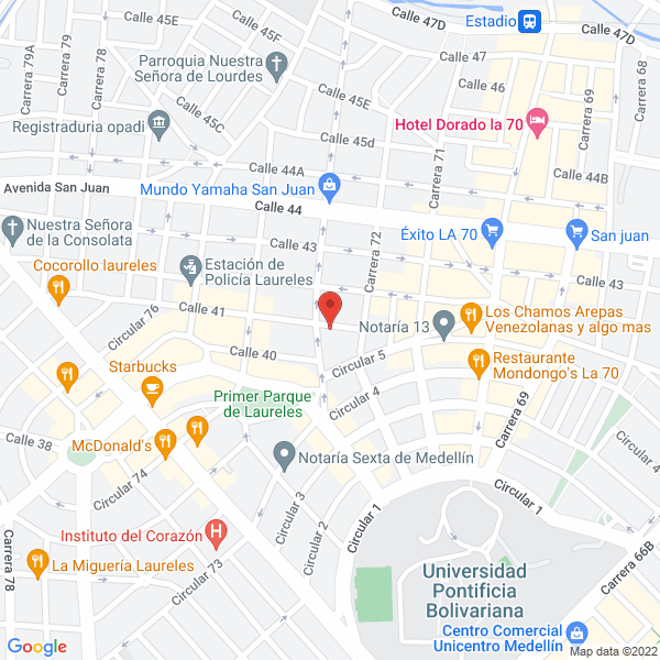 Map of Proyectos Y Servicios A&B Sas