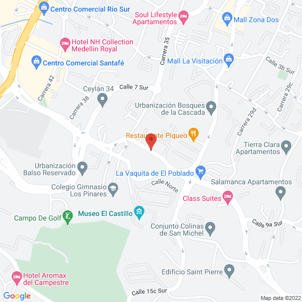 Map of Punto Vital Colombia S.A.S.