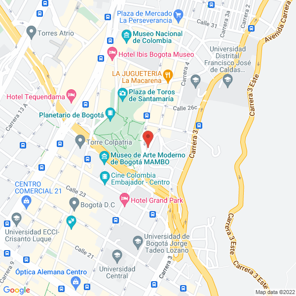 Map of Estudio Mas Arquitectura Ltda.