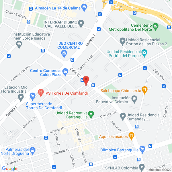 Map of Liceo Infantil Melositos