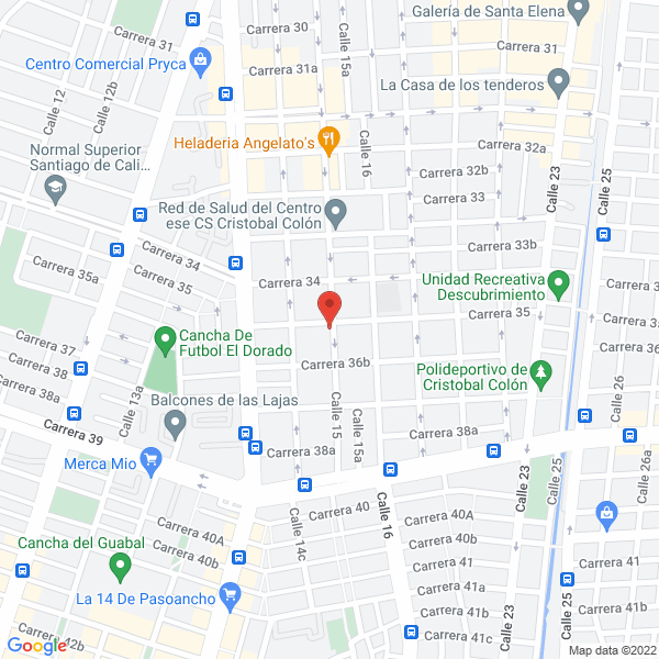 Map of Profesor Jorge Cardona Ing Industrial