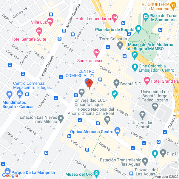 Map of Intercom System Digital