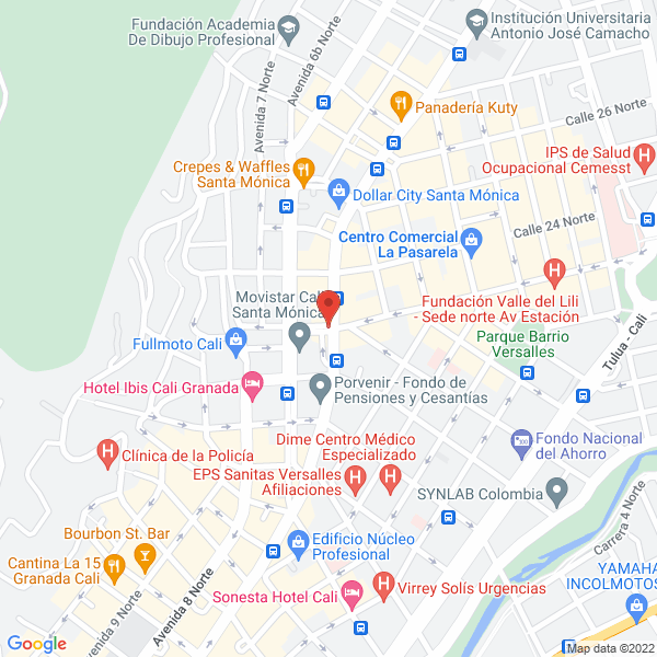 Map of Baterias La Estacion