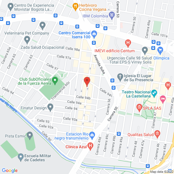 Map of Iticom