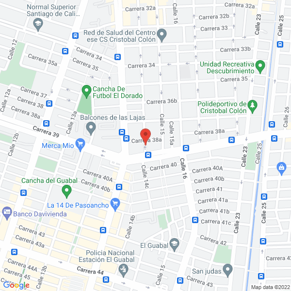 Map of Acuambiente Ltda - Cali