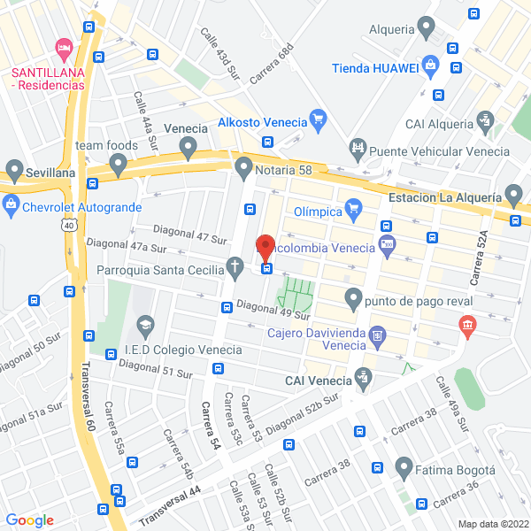 Map of El Portal