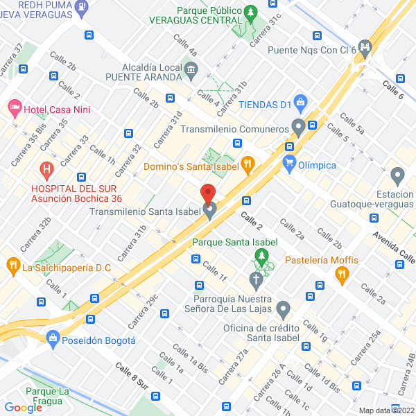 Map of Industrias Vallenteen Sas