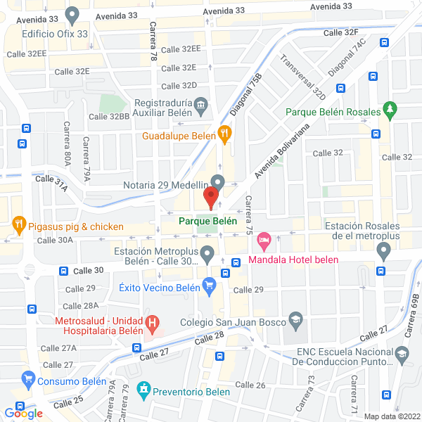 Map of Fisioterapia En Movimiento S.A.S.