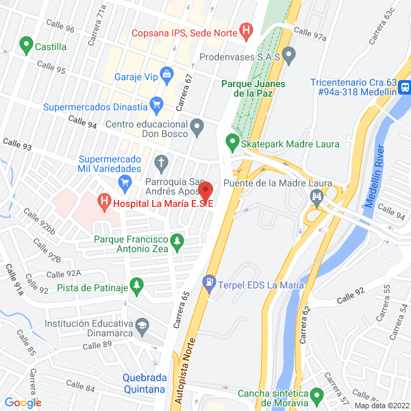 Map of Ingerkon S.A.S.