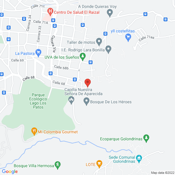 Map of Instalaciones Eléctricas F.C S.A.S.