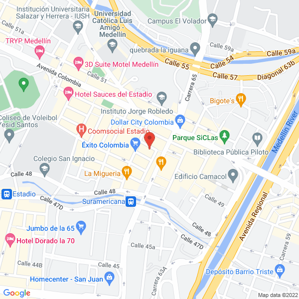 Map of Investigaciones Y Asesorías RM S.A.S.