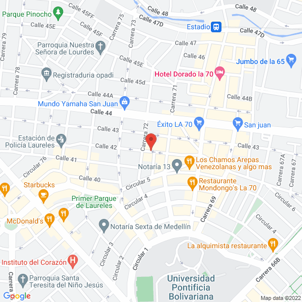 Map of Soluciones Inmediatas En Aseo S.A.S.