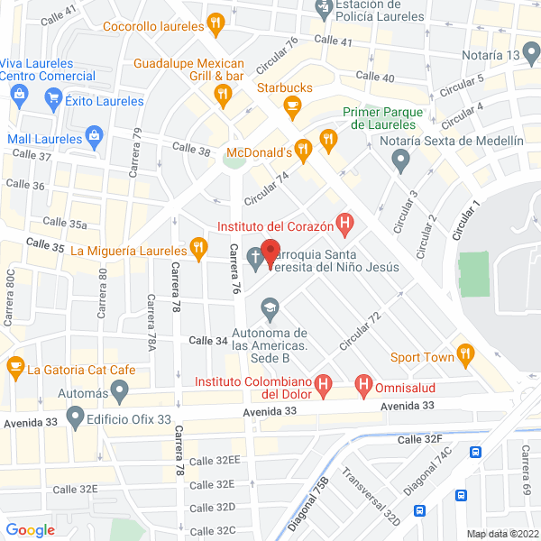 Map of Think Solutions Sociedad Por Acciones Simplificada