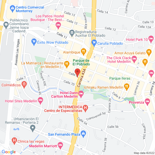 Map of Tobly S.A.S