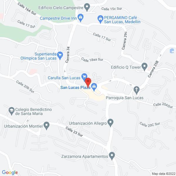 Map of Tzfat S.A.S.